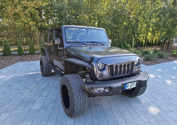 Jeep Wrangler cena 148000 przebieg: 138000, rok produkcji 2017 z Zamość małe 56